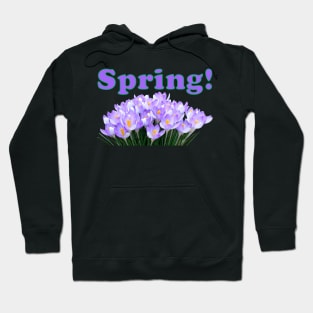 Spring Crocuses Hoodie